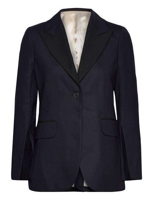 D2. Slim Tuxedo Blazer GANT Navy