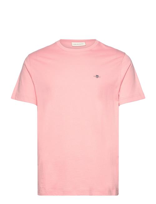 Reg Shield Ss T-Shirt GANT Pink