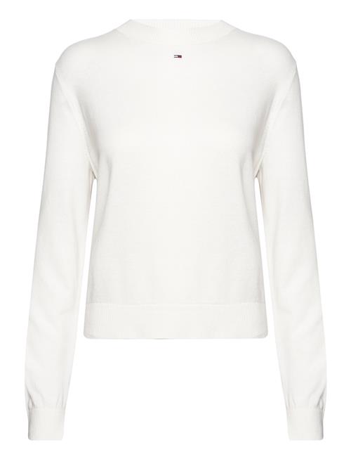 Tommy Jeans Tjw Essential Crew Neck Sweater Tommy Jeans White