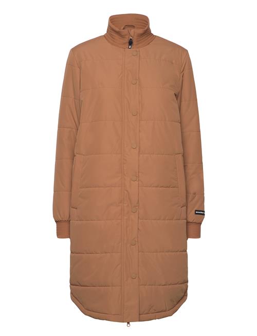 Weather Report Cassidy W Long Puffer Jacket Weather Report Brown