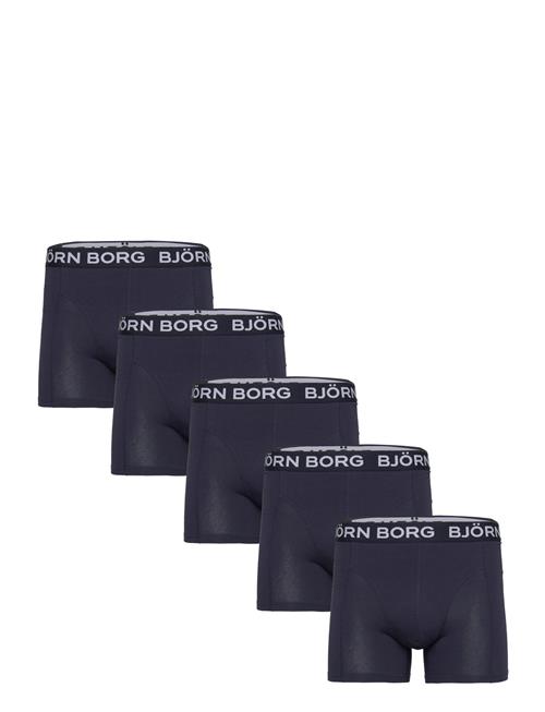 Björn Borg Cotton Stretch Boxer 5P Björn Borg Navy