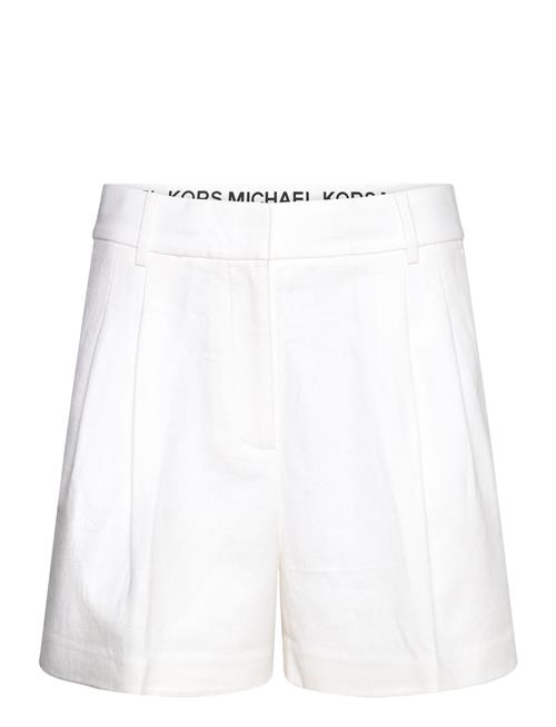 Michael Kors Pleated Short Michael Kors White