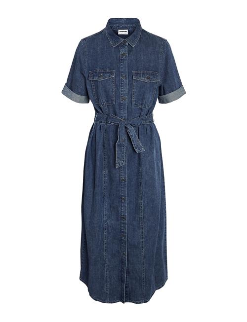 NOISY MAY Nmgret Long Shirt Dress Wg004Mb NOISY MAY Blue