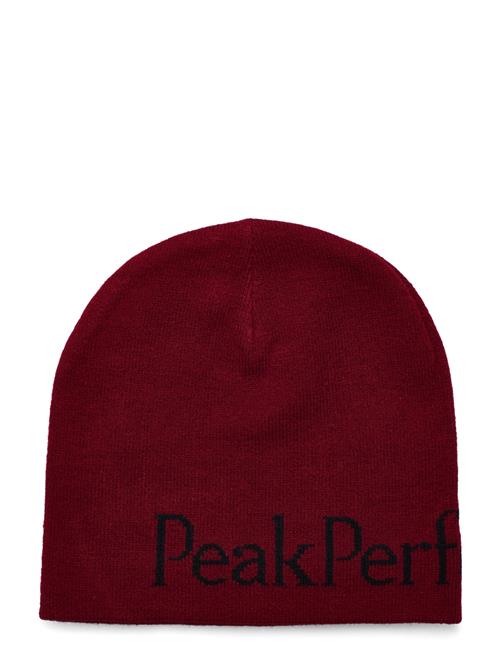 Pp Hat Peak Performance Burgundy