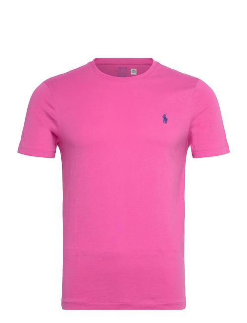 Polo Ralph Lauren Custom Slim Fit Jersey Crewneck T-Shirt Polo Ralph Lauren Pink