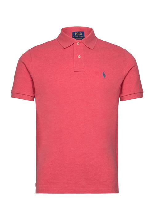 Polo Ralph Lauren Custom Slim Fit Mesh Polo Shirt Polo Ralph Lauren Pink