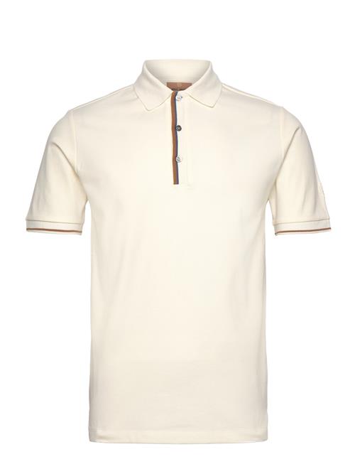 Mmgharvey Polo Ss Tee Mos Mosh Gallery White