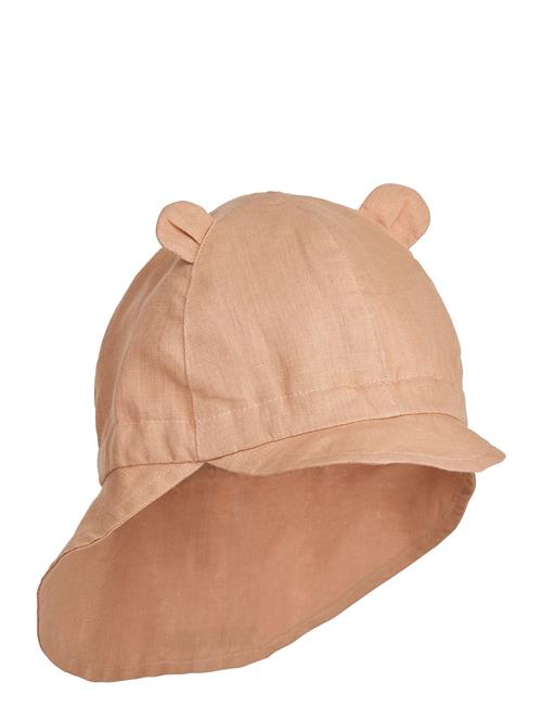 Gorm Linen Sun Hat With Ears Liewood Pink