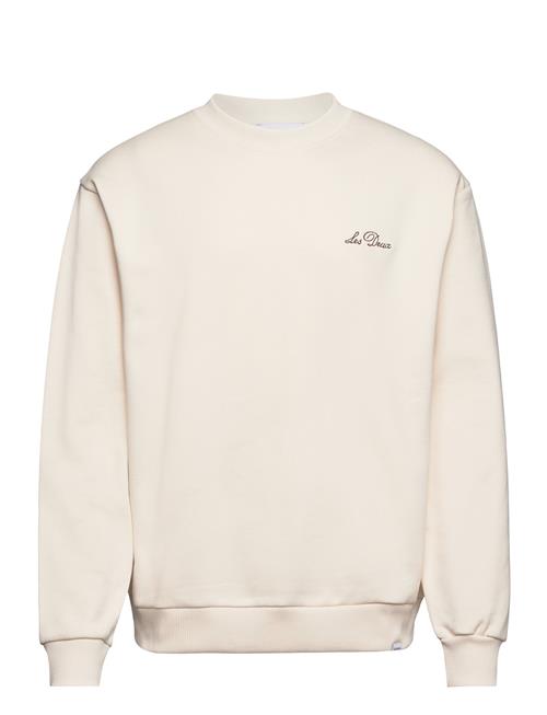 Les Deux Crew Sweatshirt Les Deux Cream