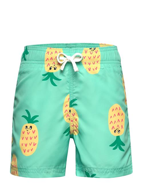 Lindex Swimshorts Aop Lindex Green