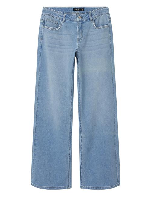 LMTD Nlftariannedeco Dnm Lw Straight Pant LMTD Blue