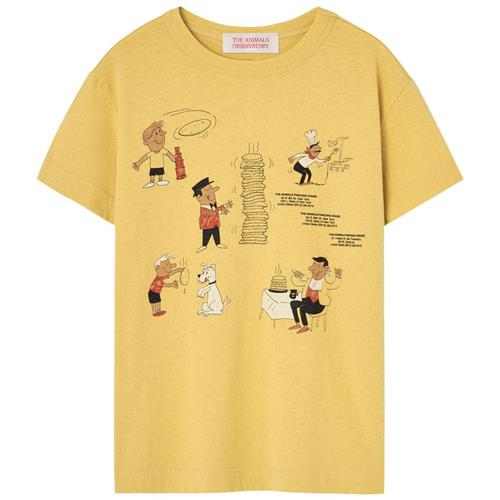 The Animals Observatory Rooster Kid T-shirt Yellow | Gul | 12 years