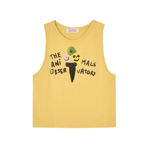 The Animals Observatory Frog Kid Tank Top Yellow | Gul | 4 years