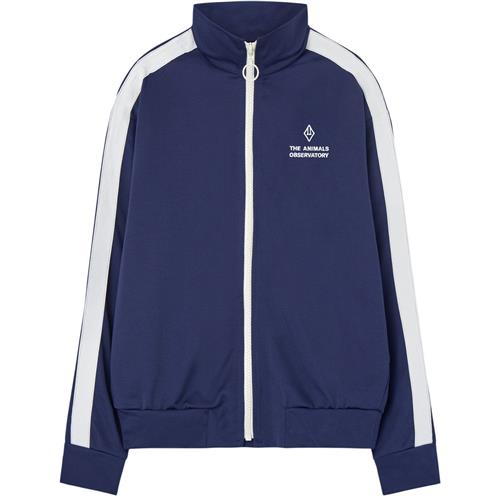 The Animals Observatory Zebra Kid Træningsjakke Deep Blue 4 Y  Blå  4 år  Unisex