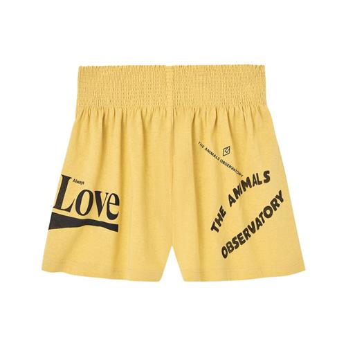 The Animals Observatory Ostrich Kid Shorts Yellow 4 Y  Gul  4 år  Unisex