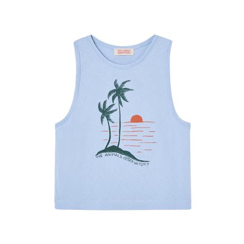 The Animals Observatory Frog Kid Tank Top Soft Blue | Blå | 12 years