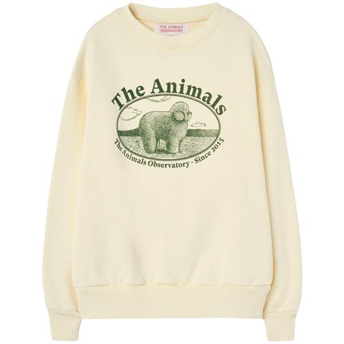 The Animals Observatory Bear Kid Sweatshirt White Logo | Hvid | 12 years