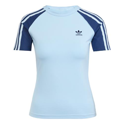 ADIDAS ORIGINALS Shirts 'Adicolor'  lyseblå / mørkeblå