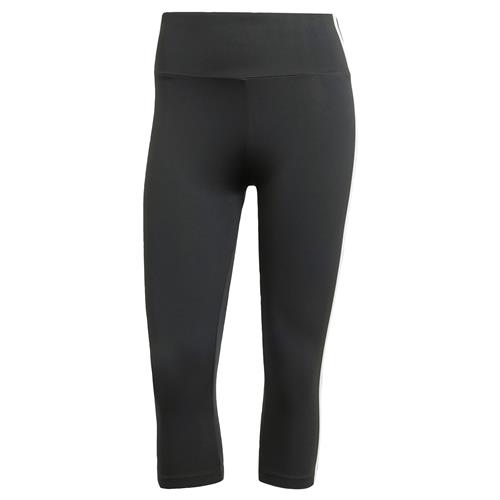 Se ADIDAS ORIGINALS Leggings  sort / hvid ved About You