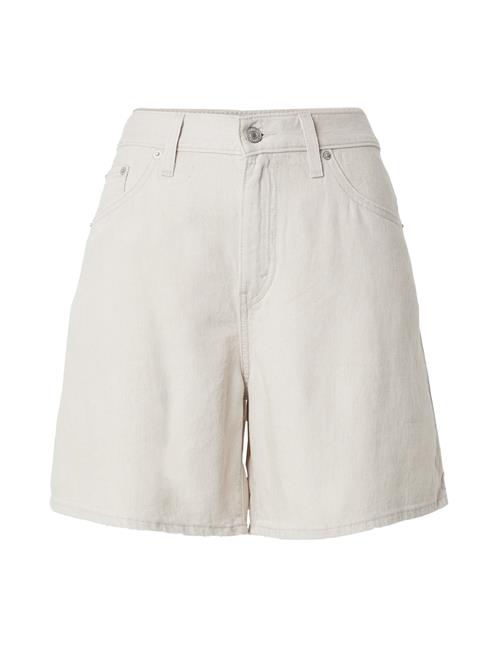 LEVI'S ® Bukser 'HIGH BAGGY SHORT WHERES MY PHO IN LINEN DENIM'  greige