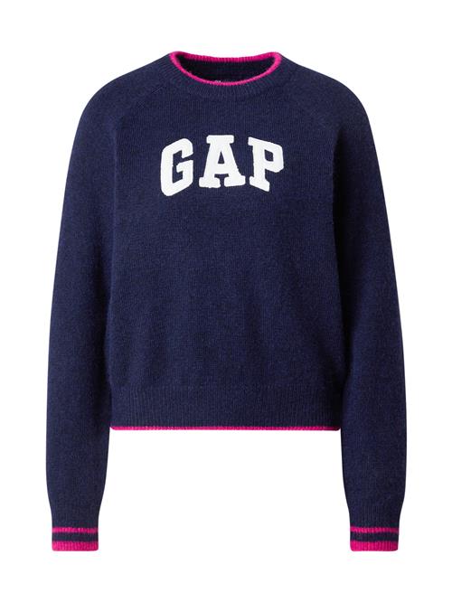 GAP Pullover  navy / pink / hvid