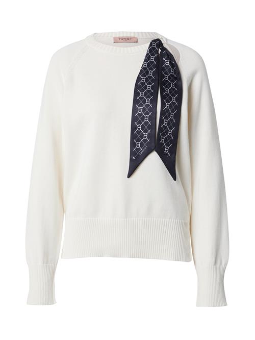 Twinset Pullover 'MAGLIA'  sort / hvid