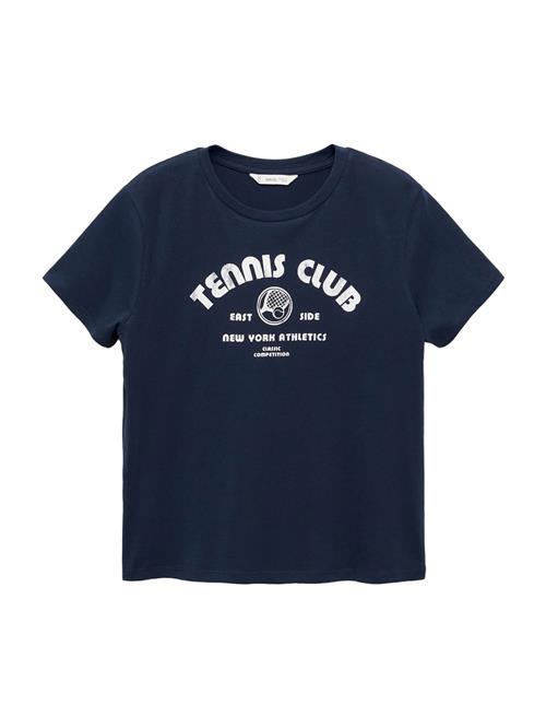 MANGO TEEN Bluser & t-shirts 'CLASSIC'  navy / hvid