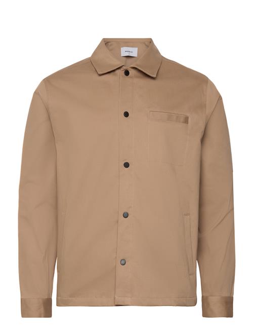 Woodbird Brenti Worker Shirt Woodbird Beige