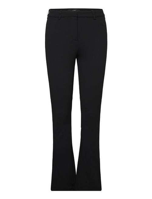 Vero Moda Vmamira Mw Flared Slit Pant Vero Moda Black