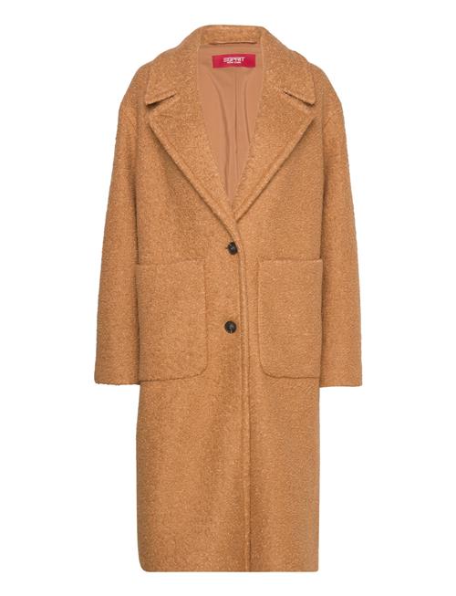 Women Coats Woven Regular Esprit Casual Brown