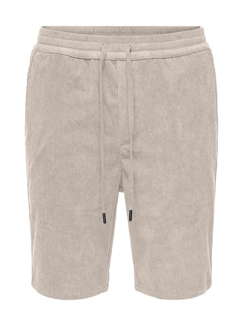 ONLY & SONS Onslinus Corduroy 0111 Shorts ONLY & SONS Grey