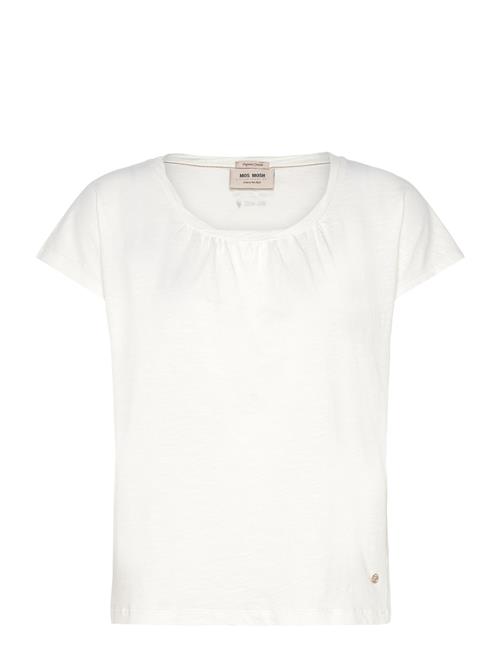 MOS MOSH Mmdeb O-Neck Tee MOS MOSH Cream