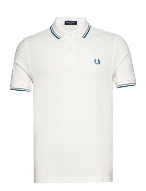 Twin Tipped Fp Shirt Fred Perry White