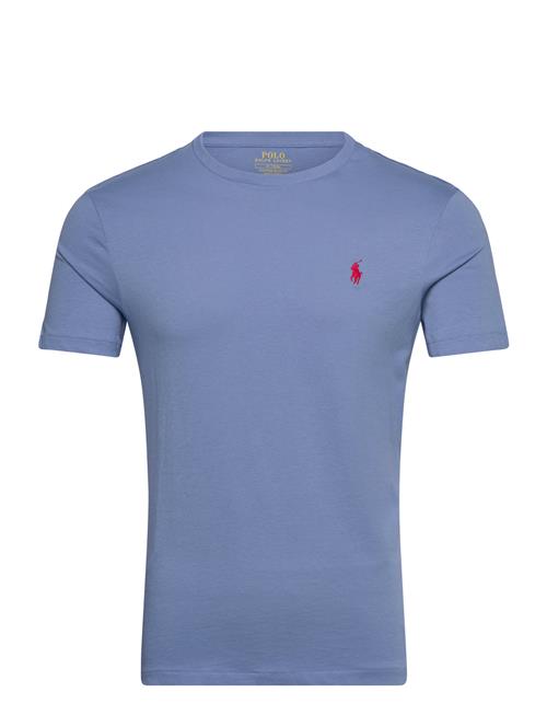 Polo Ralph Lauren Custom Slim Fit Jersey Crewneck T-Shirt Polo Ralph Lauren Blue