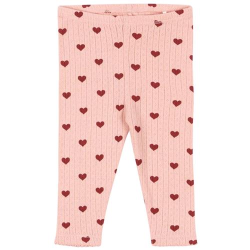 Konges Sløjd GOTS Minnie Leggings Amour Rouge | Lyserød | 12 months