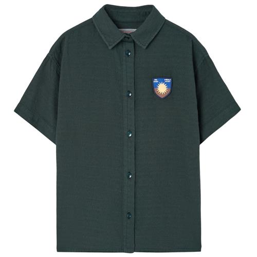 Se The Animals Observatory Kangaroo Kid Skjorte Deep Green | Grønn | 6 years ved Babyshop