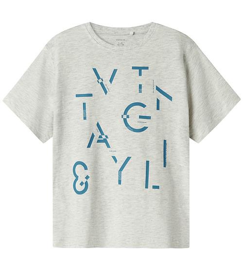 Name It T-shirt - NkmBennibo - Light Grey Melange