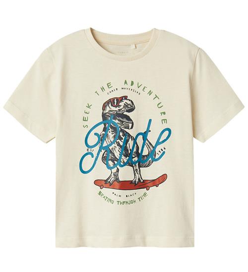 Se Name It T-shirt - NmmBennibo - Birch ved KidsWorld