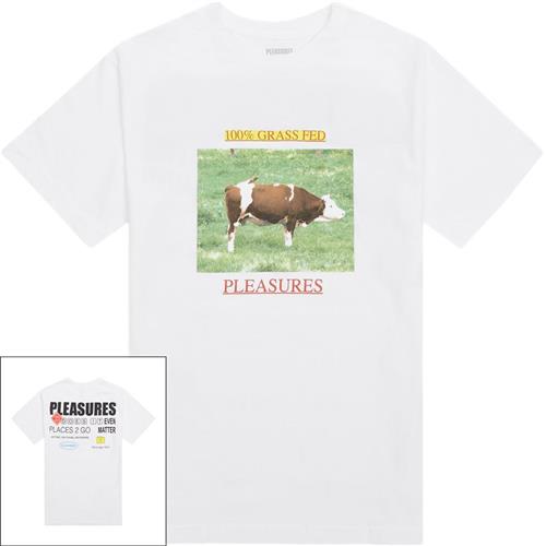 Pleasures Now Grass T-shirt White