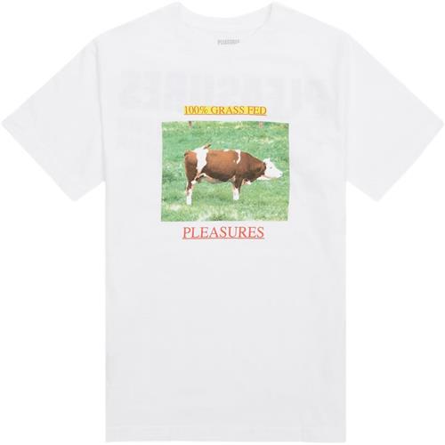 Pleasures Now Grass T-shirts White