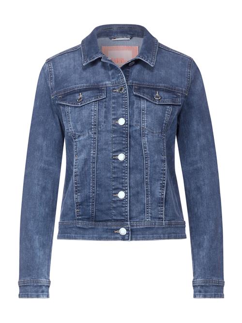 STREET ONE Overgangsjakke  blue denim