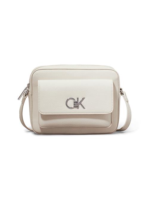 Calvin Klein Skuldertaske  greige / sølv