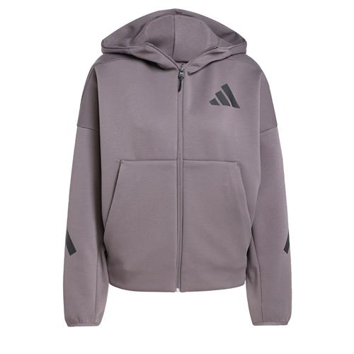 ADIDAS SPORTSWEAR Sportsweatshirt 'Z.N.E.'  basalgrå / sort