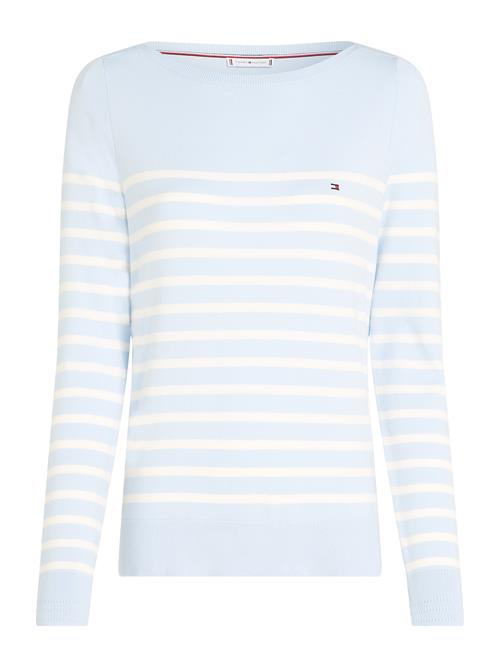 TOMMY HILFIGER Pullover  dueblå / hvid