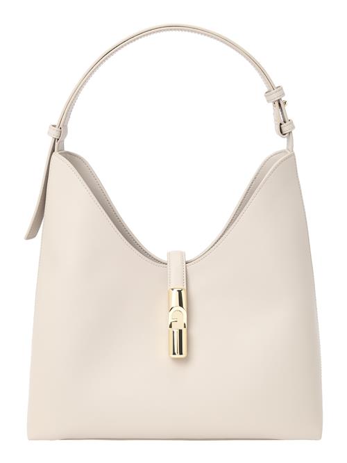 FURLA Skuldertaske 'GOCCIA'  beige / guld