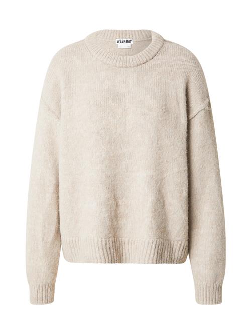 WEEKDAY Pullover 'Funda'  creme