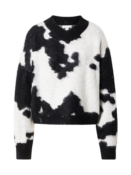 TOPSHOP Pullover  sort / hvid