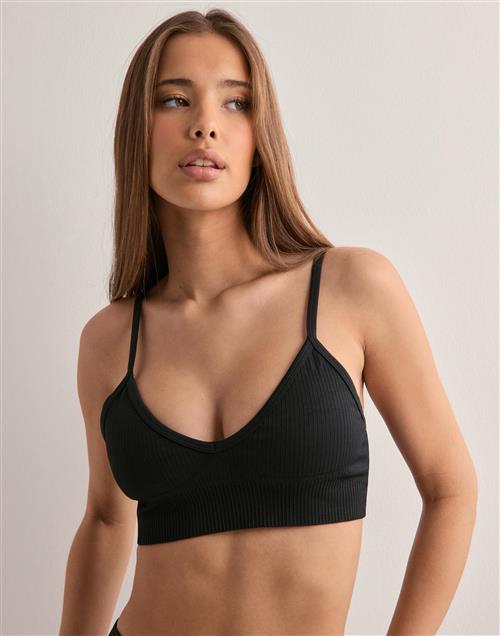 Aim'n - Sort - Ribbed Seamless Deep Cut Bra