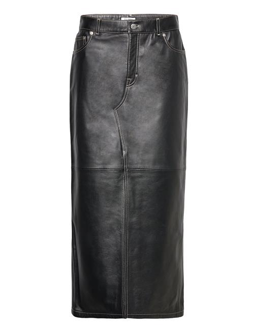 Filippa K Leather Skirt Filippa K Black