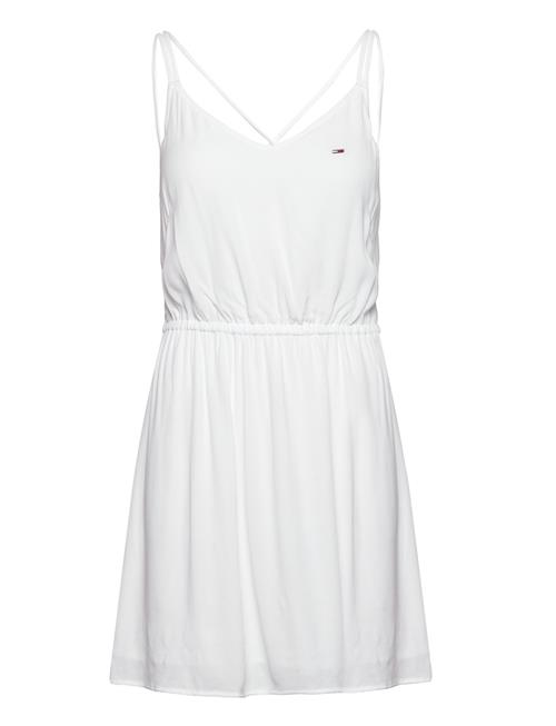 Tommy Jeans Tjw Essential Strappy Dress Tommy Jeans White